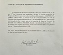 Academia Goiana de Letras convoca assembleia para renovar diretoria