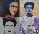 Artista representa Goiás em exposição sobre Frida Kahlo em Foz do Iguaçu