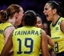 Brasil derrota Alemanha na Liga das Nações de vôlei