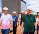 Caiado vistoria obras do Autódromo de Goiânia: "Cronograma adiantado"