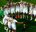 Campeões na bola e na simpatia, atletas alemães elogiam o Brasil