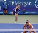 Duplas de Bia Haddad e de Luisa Stefani caem no WTA de Dubai