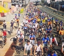 Passeio ciclístico reúne mais de 4 mil pessoas em Goiânia