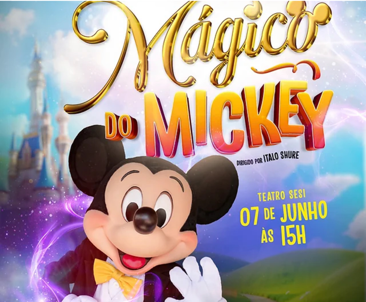 Espetáculo ‘O Mundo Mágico do Mickey’ chega a Goiânia