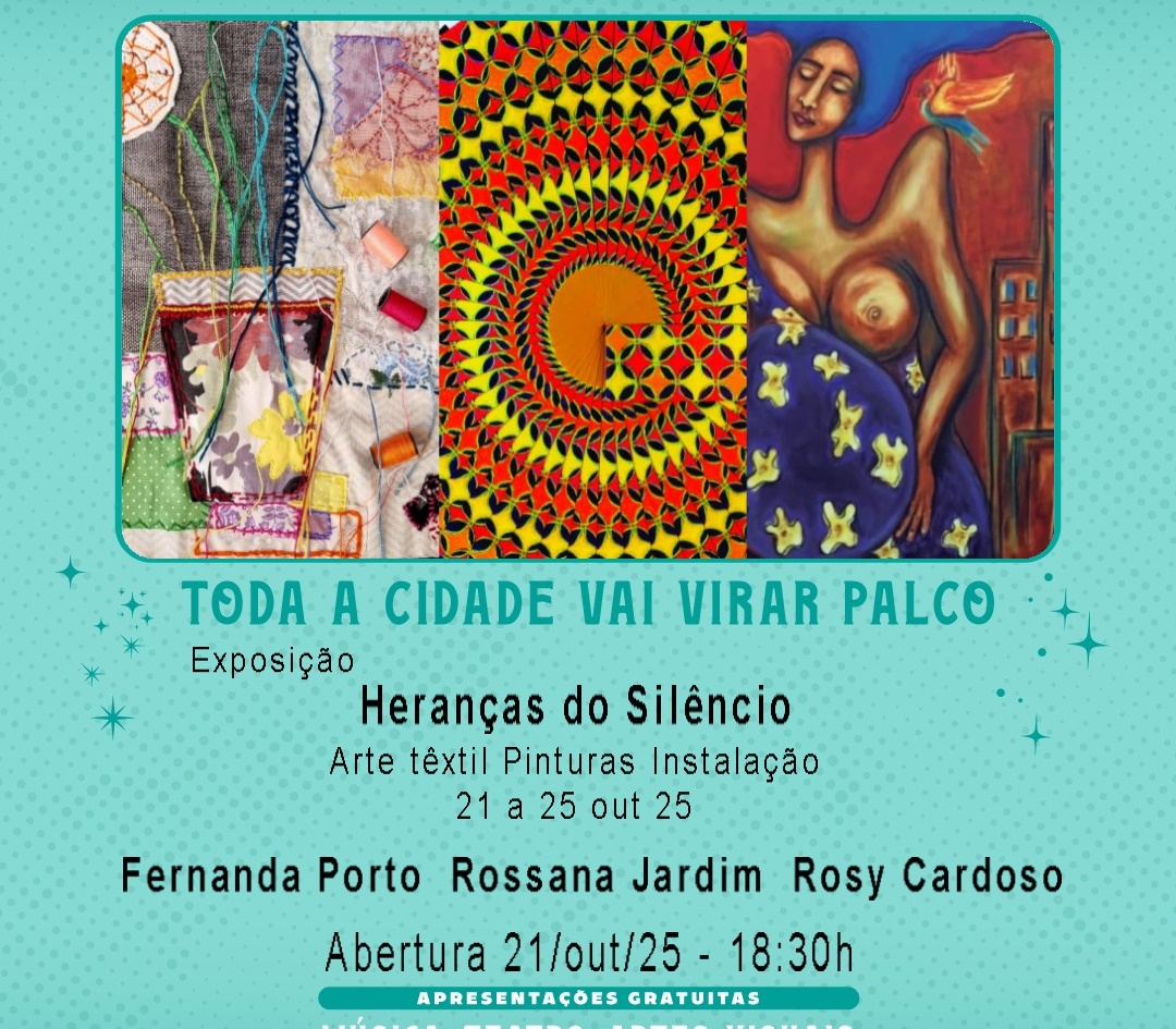 Exposição “Heranças do Silêncio” celebra saberes femininos em Goiânia