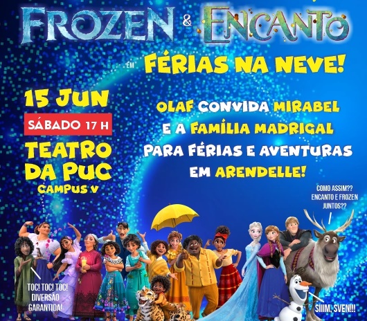 Goiânia recebe espetáculo infantil "Frozen e Encantos Juntos na Neve"