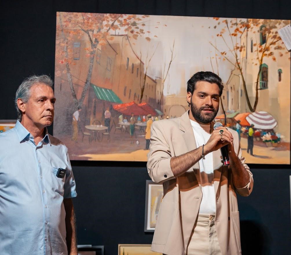Goiânia recebe mostra "O Legado" com jornada artística de pai e filho 