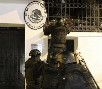 Governo brasileiro condena invasão da embaixada mexicana no Equador