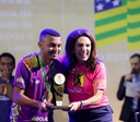 Gracinha Caiado premia campeões da 3ª Copa Quilombola em Goiânia