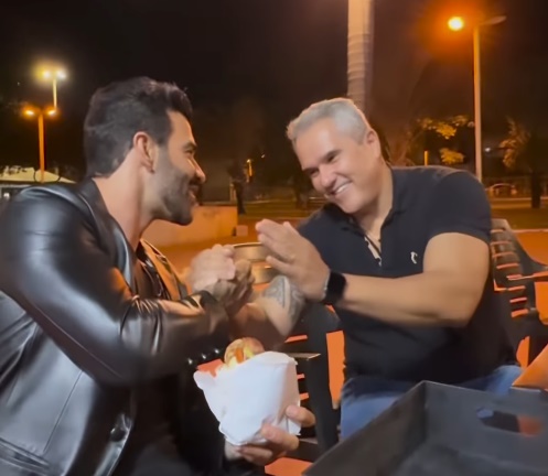 Gusttavo Lima revisita pitdog raiz após show na Pecuária de Goiânia