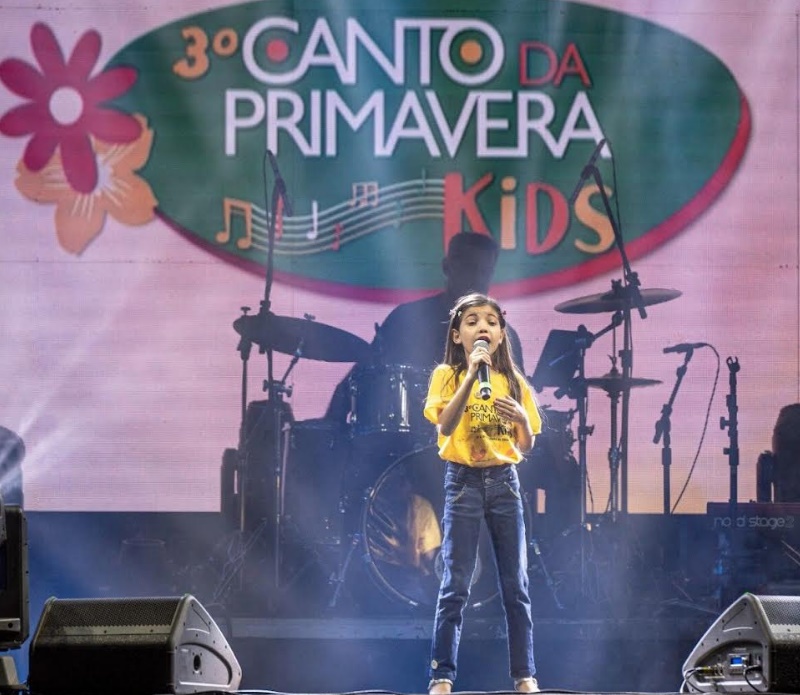 Inscrições para o Canto da Primavera Kids 2025 terminam nesta segunda (28/7)