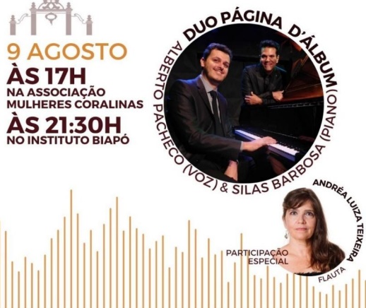 Instituto Biapó e Sesc promovem noite musical na cidade de Goiás
