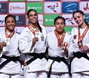 Judocas brasileiras levam 4 medalhas no 1º dia do Grand Prix de Lima