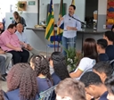 Leandro Vilela destaca avanços na educação em inauguração de colégio 