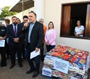 Mabel entrega mais de 20 toneladas de alimentos a instituições sociais 