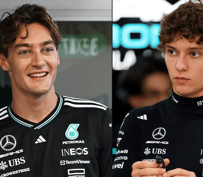 Mercedes confirma Russell e Antonelli para próxima temporada da Fórmula 1