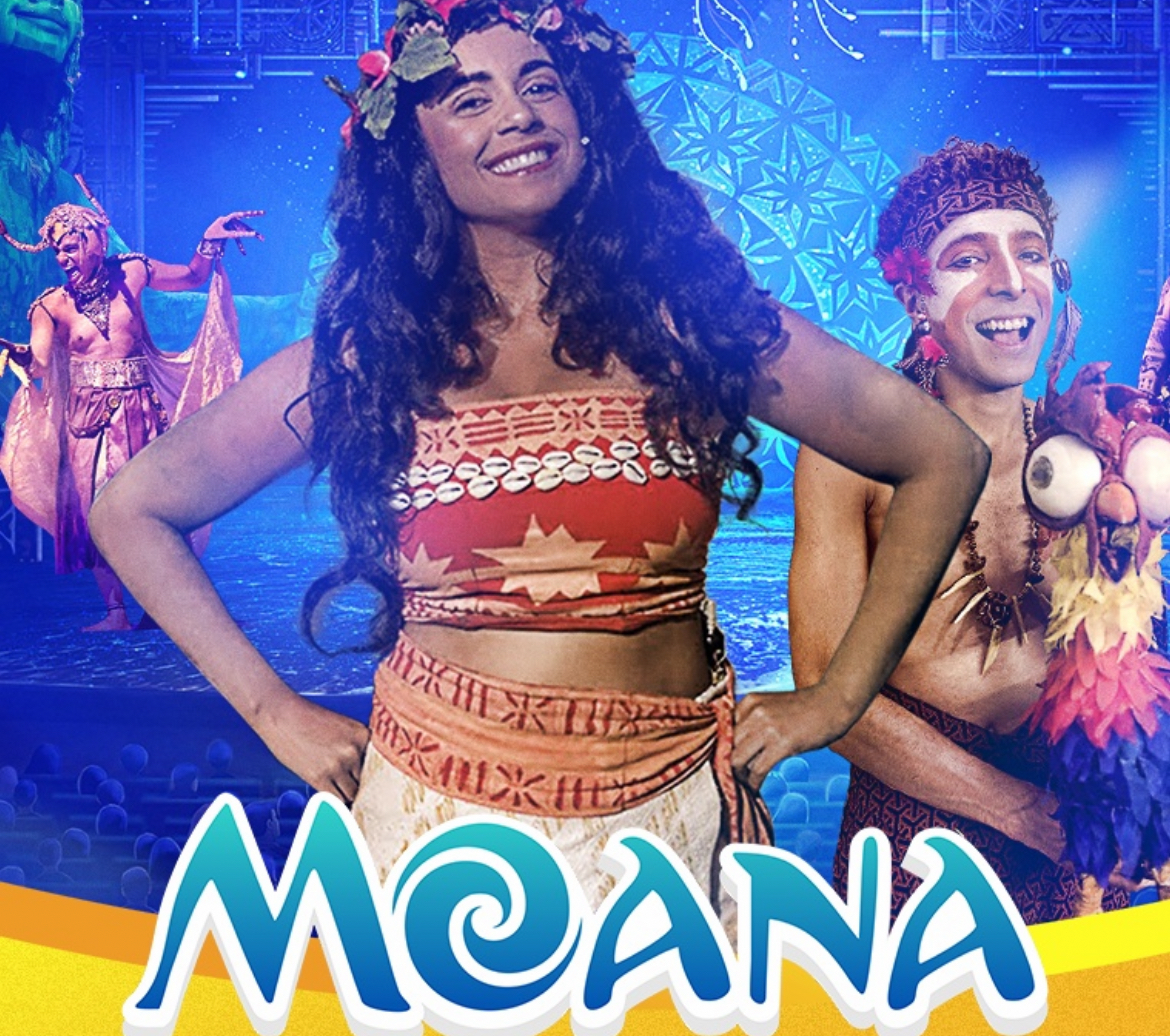 Musical 'Moana' chega a Goiânia com sessão única no Teatro Sesi
