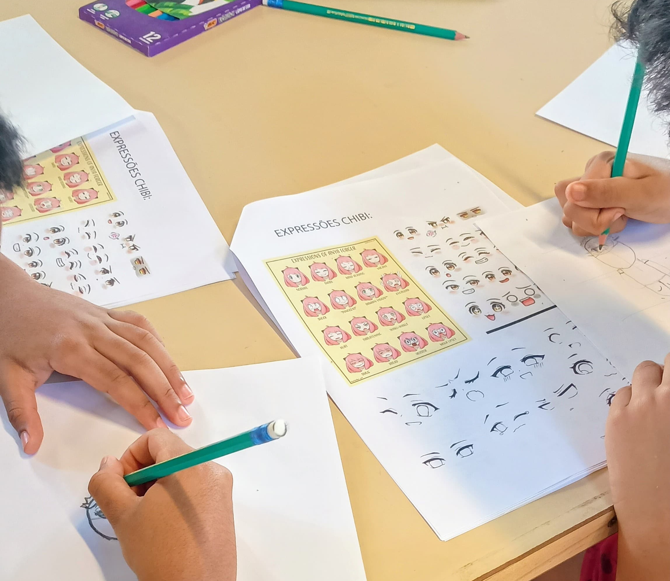 Oficina de desenho da cultura pop japonesa tem novas turmas em Goiânia