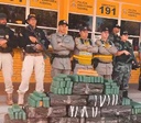 Polícia encontra 1 tonelada de maconha em caminhão que passava por Goianira 