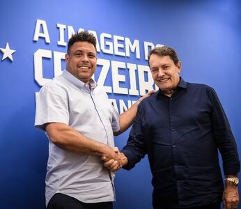 Ronaldo acerta venda da SAF do Cruzeiro ao empresário Pedro Lourenço