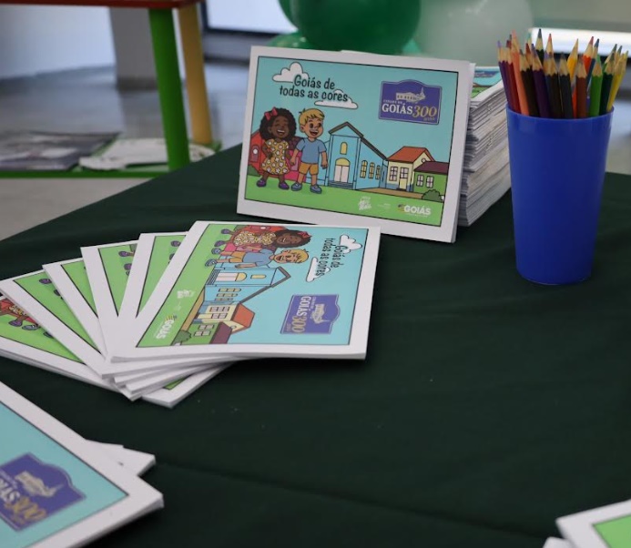 Secult lança livro de colorir em homenagem aos 300 anos da cidade de Goiás