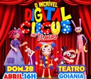 Teatro Goiânia recebe “O Incrível Digital Circus” neste domingo (28/04)
