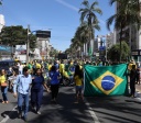 Veja imagens da manifestação pró-Bolsonaro em Goiânia