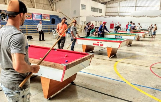 Baianinho X Pablo torneio de sinuca de Oliveira Minas Gerais 2019 