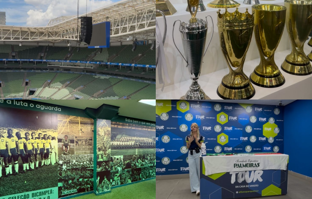 Tour pelo Allianz Parque: experiência inesquecível para os fãs de futebol