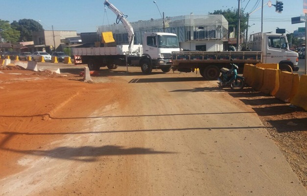 Trechos das obras BRT em Goiânia recebem readequações no trânsito 
