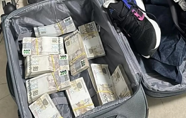 Trio é preso com R$ 1,2 milhão em espécie a caminho de Goiás