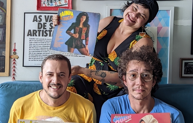 Trio Trilhas a Go Go se apresenta no projeto Varanda Sesc em Goiânia