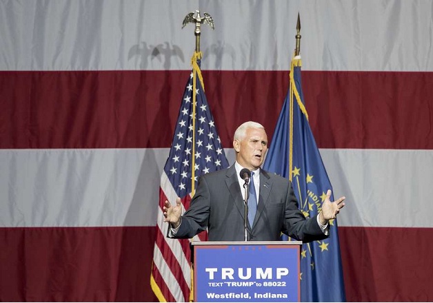 Trump anuncia oficialmente Mike Pence como candidato a vice-presidente