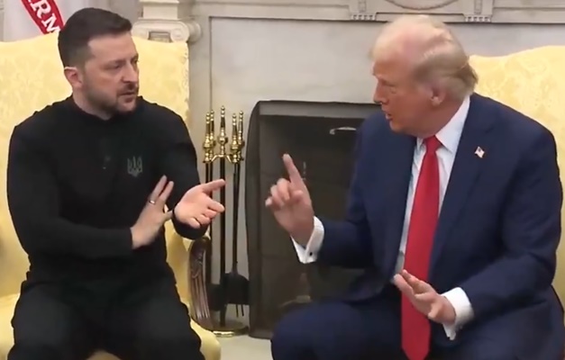 Trump bate boca com Zelenski na Casa Branca e o chama de ingrato