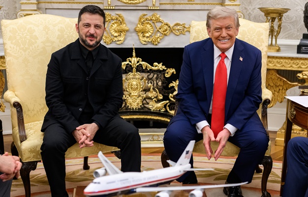 Trump promete garantias de segurança à Ucrânia para acordo de cessar-fogo com Rússia
