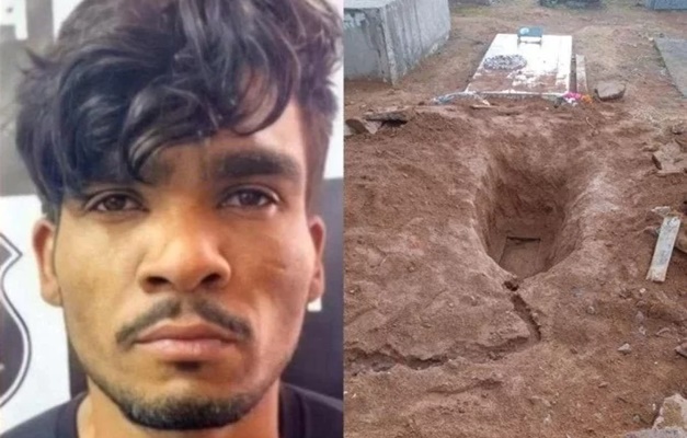 Túmulo de Lázaro Barbosa é violado em cemitério de Cocalzinho de Goiás