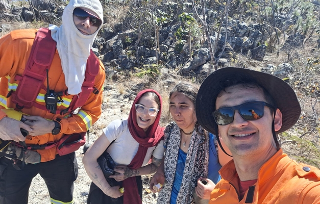 Turistas se perdem em trilha de Alto Paraíso e são resgatadas por bombeiros