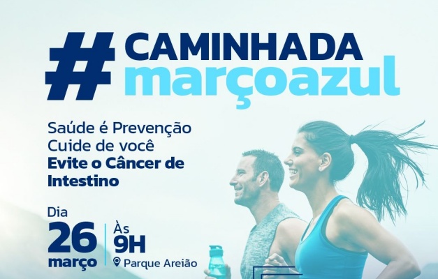Unimed Goiânia participa de caminhada sobre a prevenção do câncer colorretal