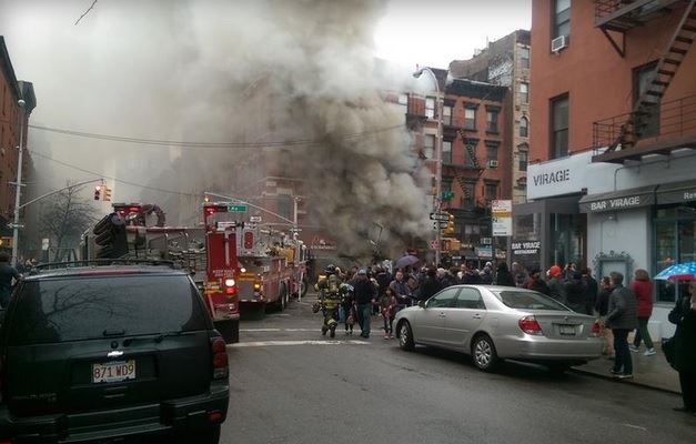Vazamento de gás causou explosão em edifícios em Nova York