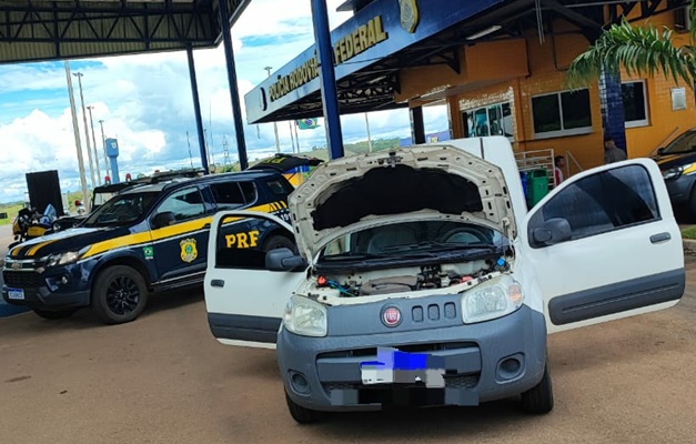 Veículo roubado em 2021 é recuperado pela PRF em Anápolis