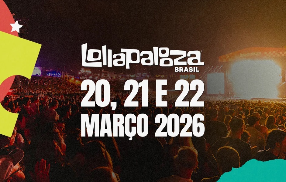 Venda de ingressos para o Lollapalooza 2026 começa nesta quinta (14/8)