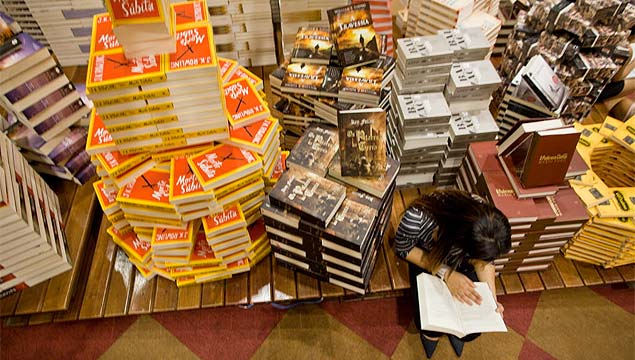 Vendas de livros no Brasil cresceram 4,13% no ano passado