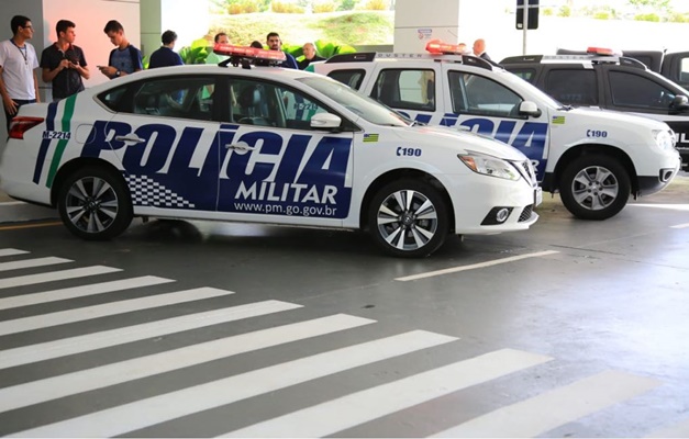 Viaturas da Polícia Militar de Goiás terão nova plotagem; frota foi ampliada
