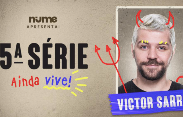 Victor Sarro apresenta "A 5ª Série Ainda Vive" em Goiânia