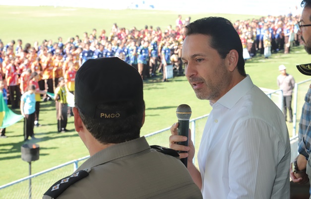 Vilela prestigia abertura dos Jogos Internos do Colégio Militar Nader Alves