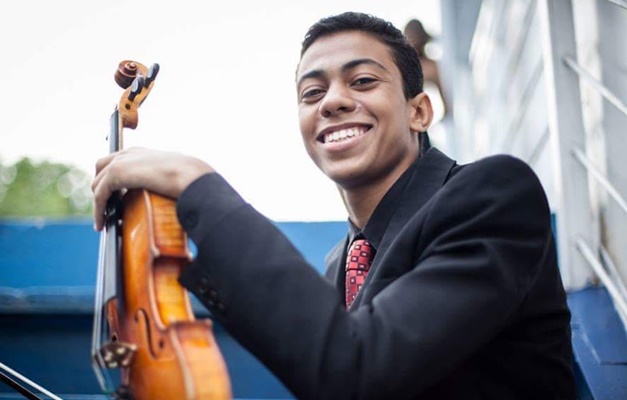 Violinista da Filarmônica de Goiás é aprovado na Manhattan School of Music