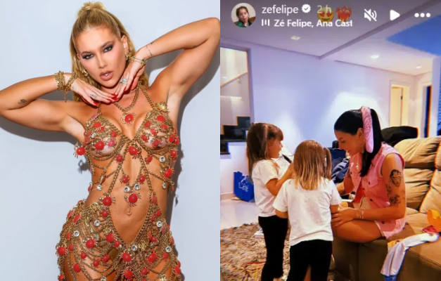 Virginia elogia a relação de Ana Castela com seus filhos