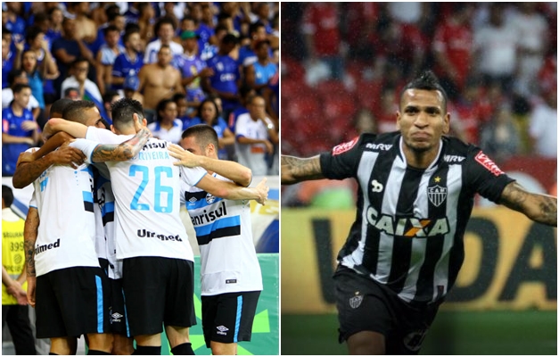 Visitantes, Grêmio e Atlético/MG surpreendem e vencem fora de casa