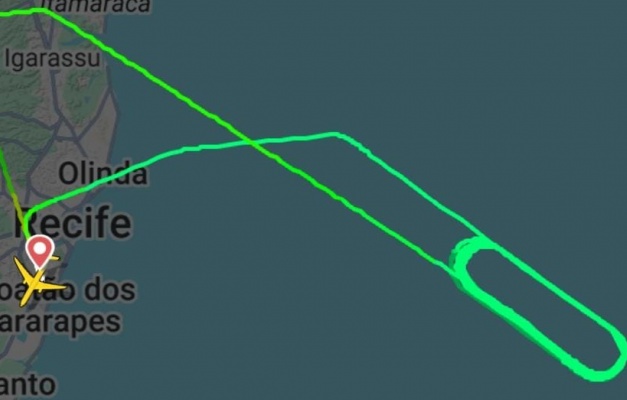 Voo da Azul de Recife para Madri tem falha e avião dá voltas no ar