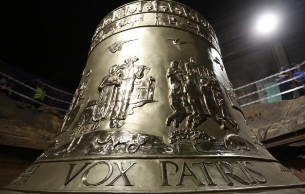 Vox Patris: maior sino do mundo chega a Trindade neste domingo (1º/6)